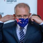 Premier Australii Scott Morrison broni strategii blokady z rekordową liczbą codziennych spraw