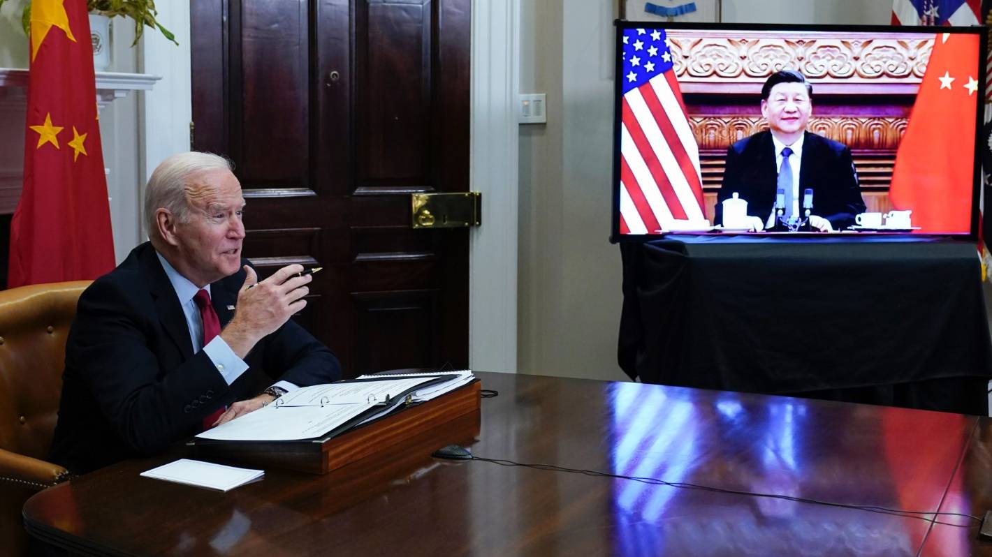 Biden chce ocenić stanowisko Xi Chin w sprawie wojny z Rosją
