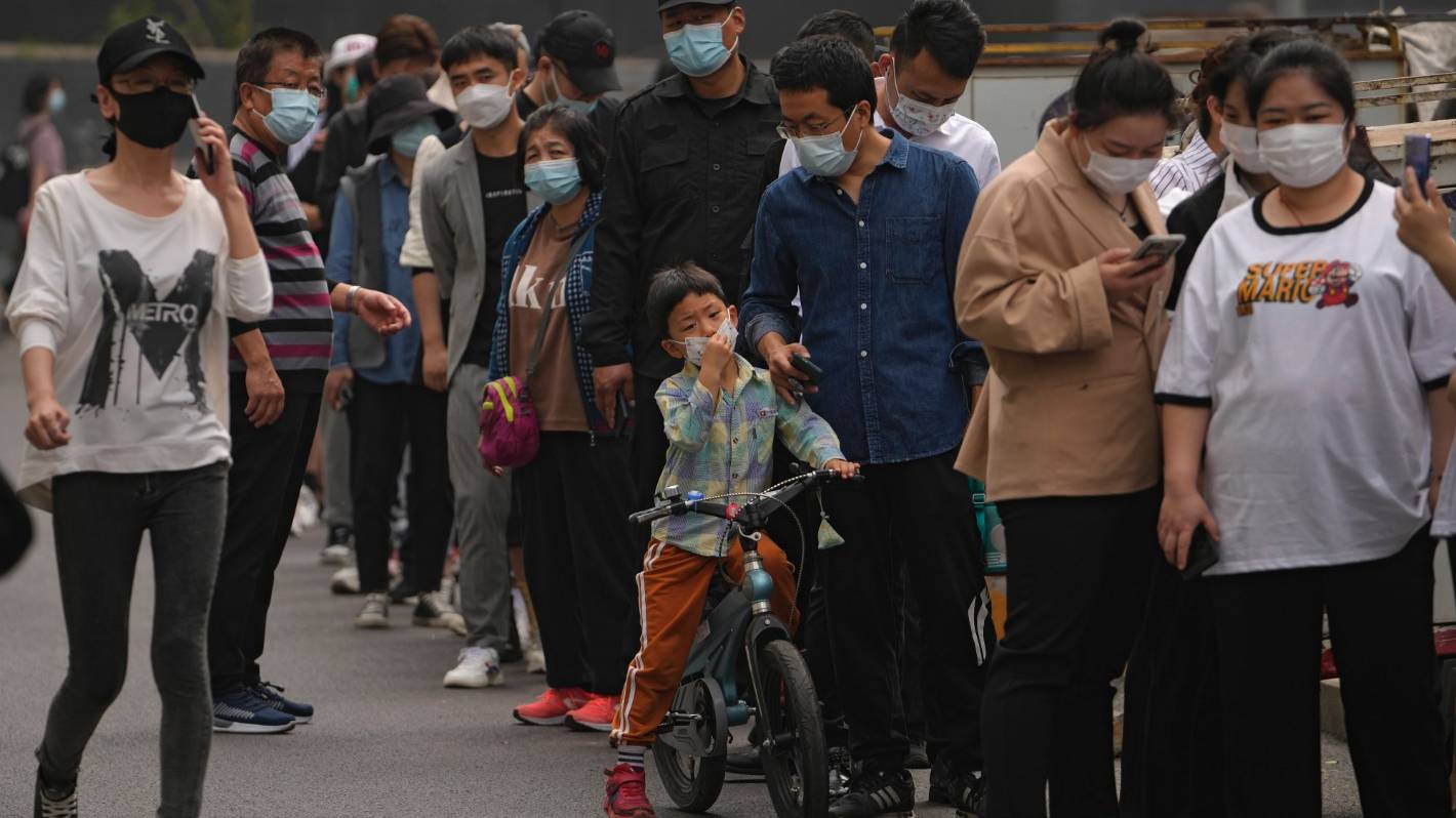 Covid-19: Większość Pekinu zostanie przetestowana pod kątem wirusów w obliczu niepokoju związanego z blokadą
