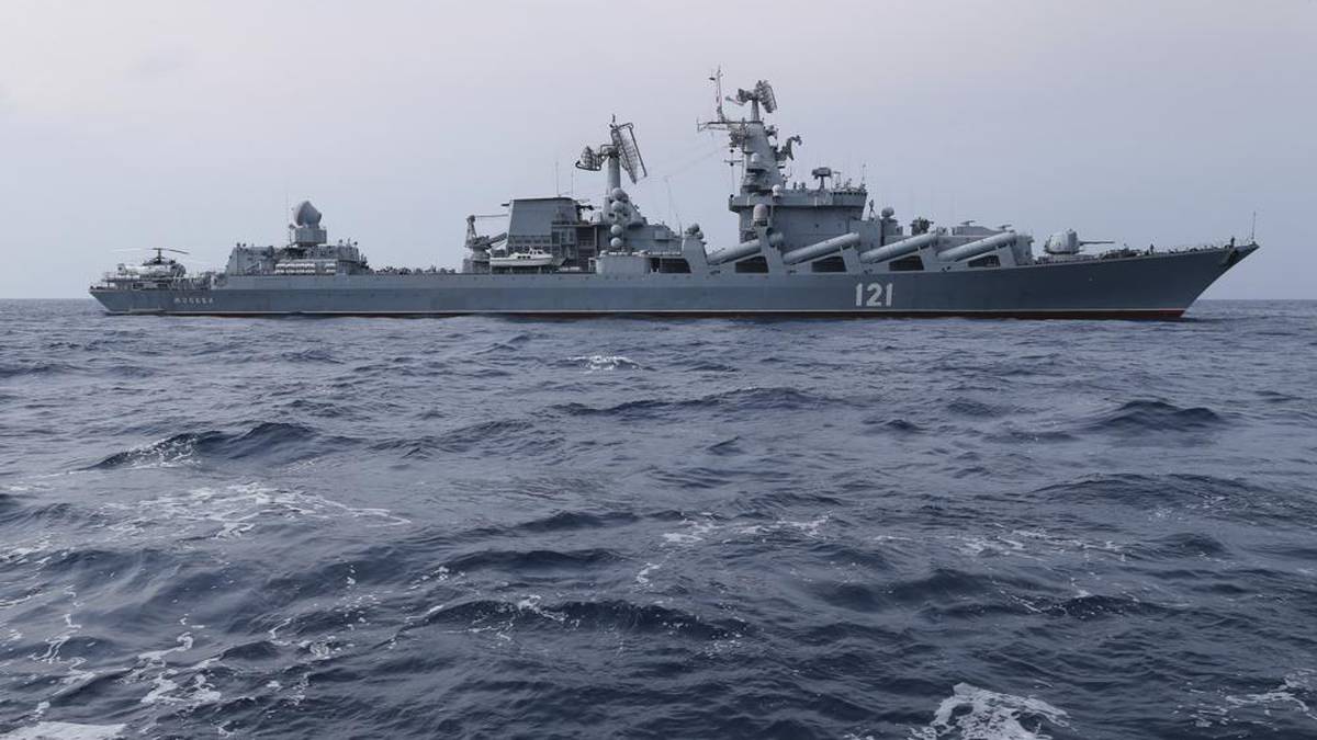 Wojna rosyjsko-ukraińska: Urzędnicy potwierdzają, że Stany Zjednoczone dostarczyły informacji wywiadowczych przed zatopieniem okrętu wojennego Moskwa
