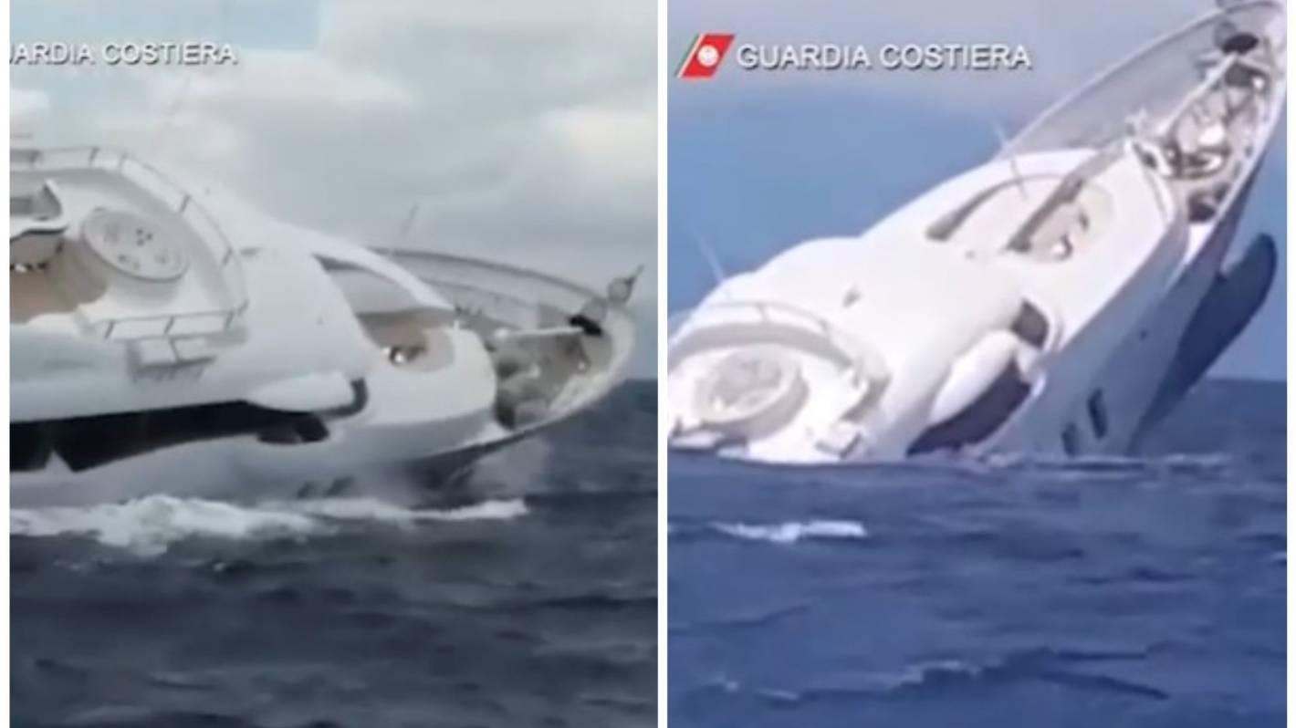 Jeszcze dziewięć osób uratowanych po zatonięciu luksusowego jachtu u wybrzeży Włoch