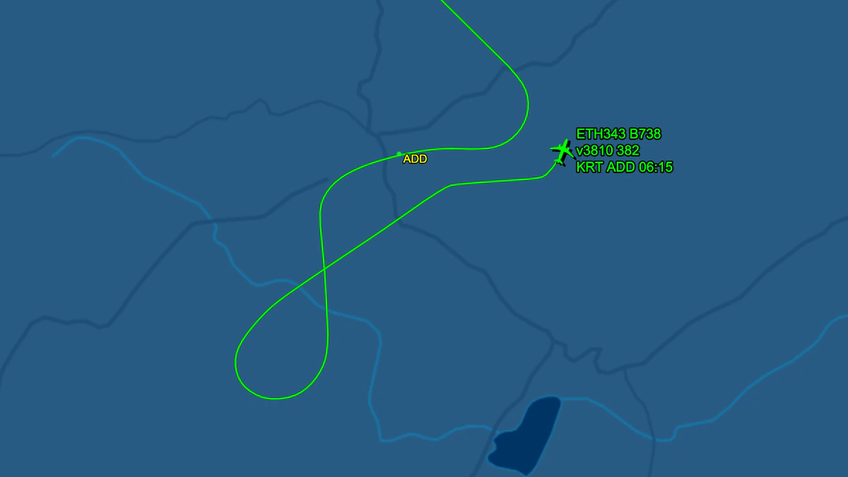 Piloci Ethiopian Airlines zasypiają w połowie lotu i latają nad lotniskiem