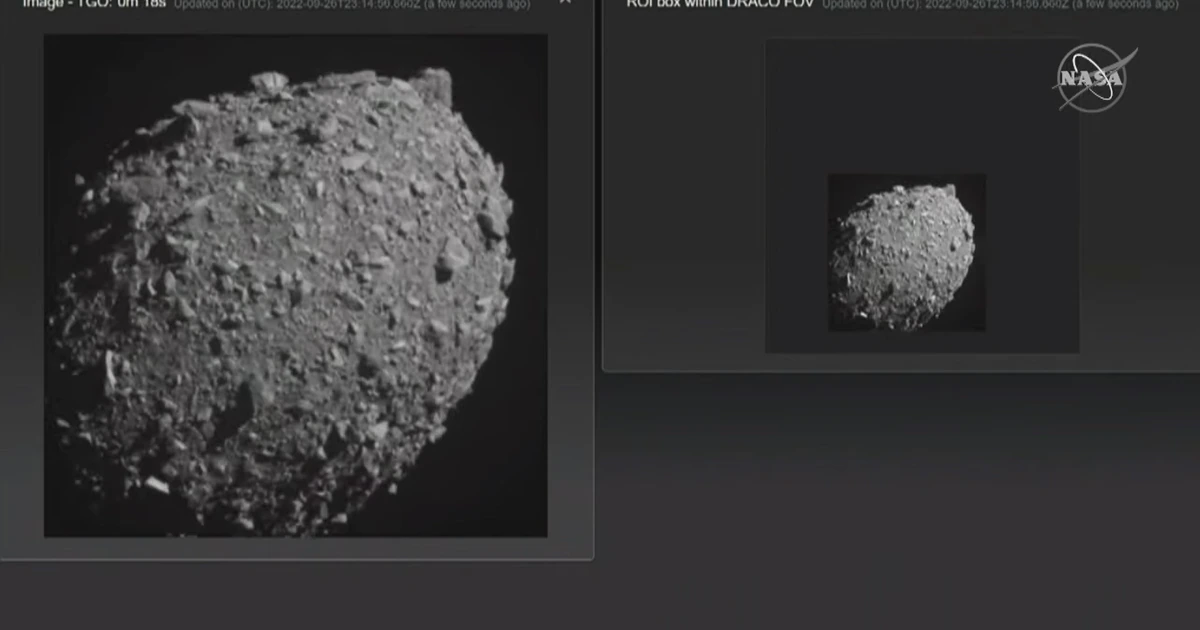 Chwilowa sonda NASA zderzyła się z asteroidą