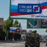 Regiony Ukrainy udają się do urn w „pozornym” głosowaniu za dołączeniem do Rosji