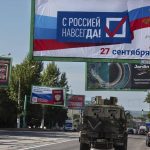 Wojna między Rosją a Ukrainą: kontrolowane przez Moskwę obszary Ukrainy głosują za przystąpieniem do Rosji