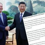 Sir John Key Dulupes chwali Chiny w chińskich mediach państwowych
