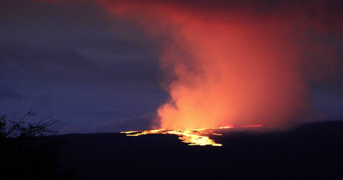 Mauna Loa na Hawajach zaczyna bulgotać po raz pierwszy od 40 lat