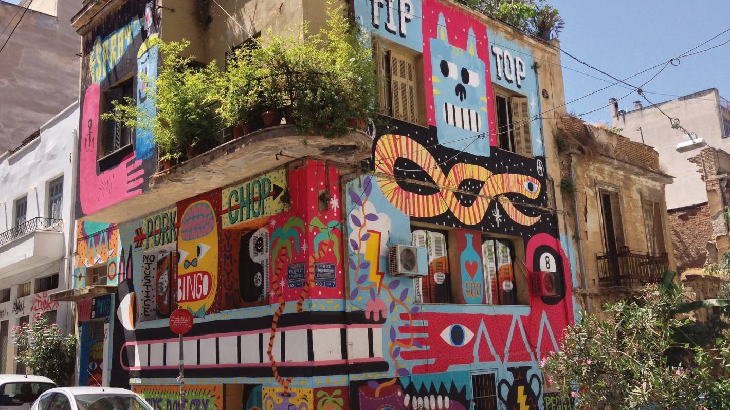Dzielnice Aten, Grecja z twórczą atmosferą Berlina