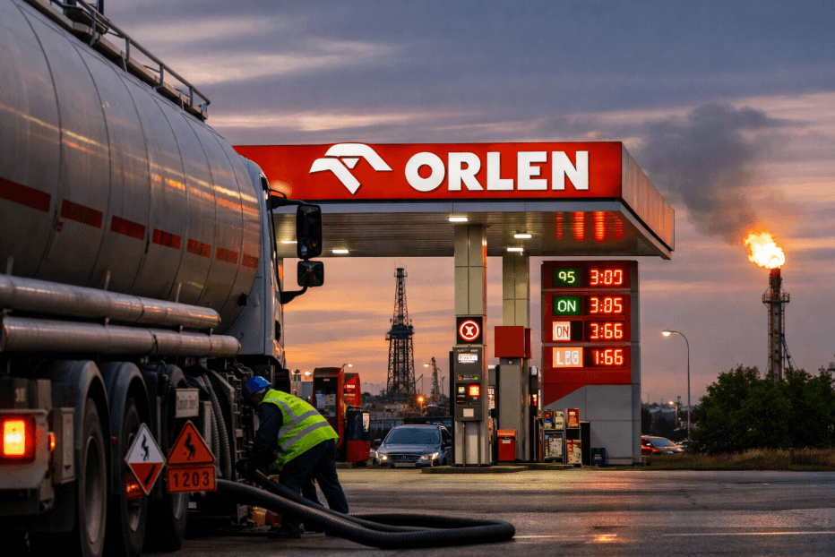 Orlen obniża hurtowe ceny paliw. Rynek reaguje na wahania ropy Orlen obniża hurtowe ceny paliw. Rynek reaguje na wahania ropy