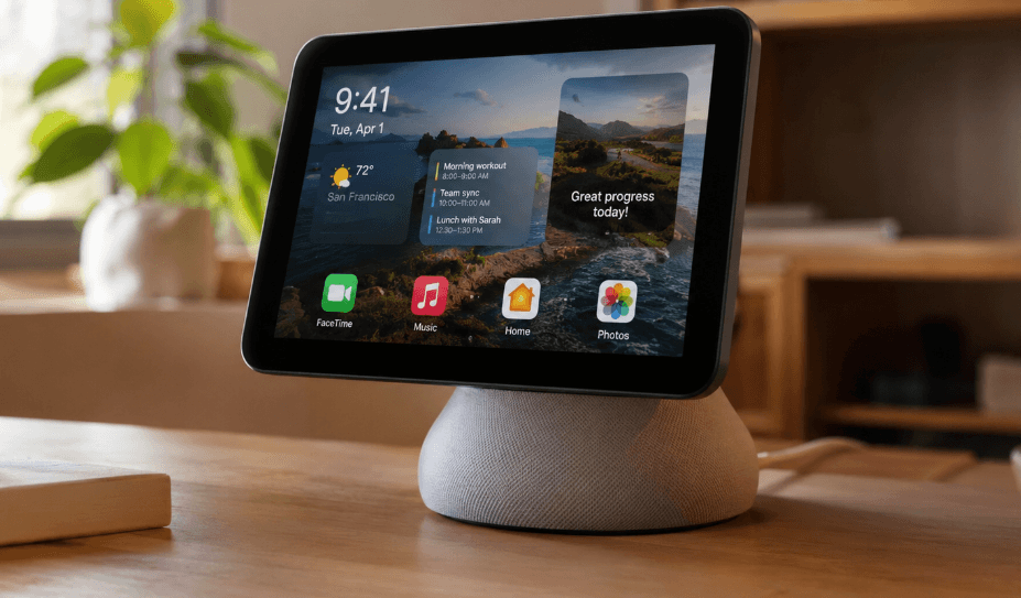 Apple HomeView oficjalnie zaprezentowany. Nowy inteligentny ekran nie trafi na razie do Polski i Unii Europejskiej Apple HomeView oficjalnie zaprezentowany. Nowy inteligentny ekran nie trafi na razie do Polski i Unii Europejskiej